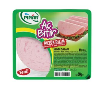 Pınar Aç Bitir Hindi Salam Büyük Dilim 60 G